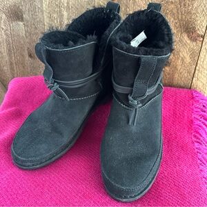 Ugg Women's Black Suede Ankle Boots
